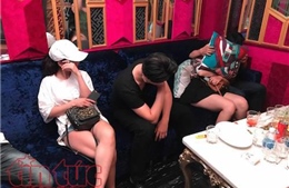 82 người dương tính với ma tuý trong vụ đột kích quán karaoke ‘chui’