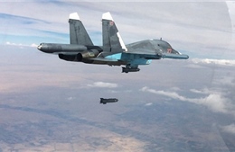 24 giờ, Nga dồn dập không kích IS ở Syria 182 lần