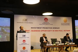 Hội thảo về cơ hội đầu tư và kinh doanh tại tỉnh Vĩnh Phúc ở Ấn Độ           