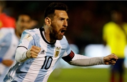 Messi lập hat-trick, Argentina chính thức giành vé dự World Cup 2018