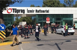 Nổ tại nhà máy lọc dầu ở Thổ Nhĩ Kỳ, 4 người thiệt mạng