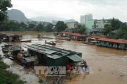Hòa Bình: 12 người thương vong, nhiều tuyến đường ngập sâu hàng mét do mưa lũ 