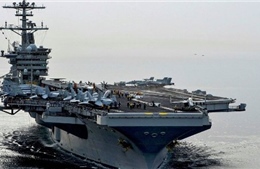 Siêu tàu sân bay Mỹ sẽ lại áp sát Bán đảo Triều Tiên?