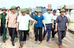 Thủ tướng đề nghị Ninh Bình sẵn sàng ứng cứu, bảo vệ đê và người dân
