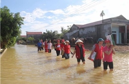 Thanh Hóa: Mưa lớn suốt 3 ngày, vùng lũ Yên Định bị cô lập 