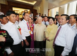 Tổng Bí thư Nguyễn Phú Trọng gặp mặt các đại biểu nông dân xuất sắc