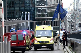 13 người nhiễm khói độc tại tòa nhà trụ sở Hội đồng châu Âu