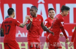 V.League 2017: Hải Phòng giành 3 điểm trên sân nhà