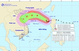 Trung Quốc ban bố cảnh báo nguy hiểm bão Khanun 