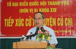 Bí thư Thành ủy TP Hồ Chí Minh Nguyễn Thiện Nhân: Không để bức xúc của người dân kéo dài