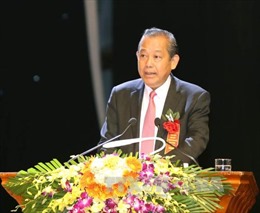 Phó Thủ tướng Trương Hòa Bình làm việc với Thành ủy TP Hồ Chí Minh về cải cách tư pháp 