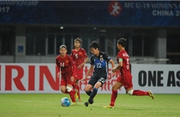 U19 nữ Việt Nam thua đậm 0-8 trước đương kim vô địch Nhật Bản