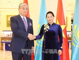 Chủ tịch Quốc hội Nguyễn Thị Kim Ngân hội kiến Chủ tịch Thượng viện Cộng hòa Kazakhstan 