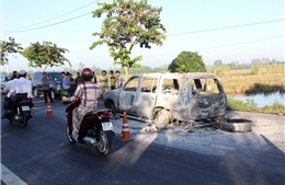 Di lý 6 đối tượng giết người, đốt xe về Thành phố Hồ Chí Minh