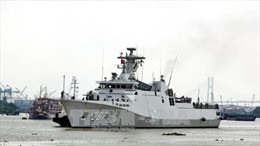Tàu Hải quân Indonesia thăm hữu nghị Thành phố Hồ Chí Minh 