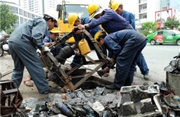 Lý giải nguyên nhân &#39;siêu máy bơm&#39; tê liệt, đường Nguyễn Hữu Cảnh ngập sâu