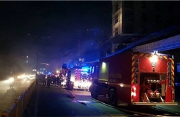 Cháy quán karaoke, hàng chục khách bị mắc kẹt được giải cứu
