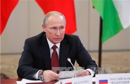 Tổng thống V.Putin khẳng định các lệnh trừng phạt Nga sẽ dần được dỡ bỏ