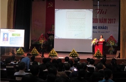 Hội thi báo cáo viên giỏi tỉnh Nam Định năm 2017
