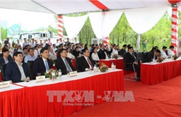 Phó Thủ tướng Vương Đình Huệ dự lễ động thổ dự án Nhà máy bánh kẹo Hải Châu II