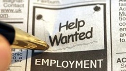 Mỹ: Số người xin trợ cấp thất nghiệp thấp kỷ lục