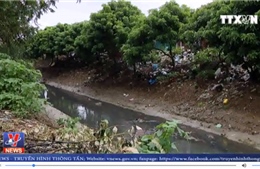 Công trình xử lý nước thải tiền tỷ bỏ hoang ở Hà Nội