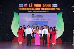 Manulife  Việt Nam - &#39;Doanh nghiệp xuất sắc về chỉ số hài lòng khách hàng 2017&#39;