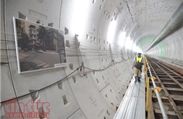 Khám phá đường hầm metro hoàn thành đầu tiên dưới lòng Sài Gòn