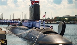 Mỹ hạ thủy tàu ngầm tàng hình tối tân nhất