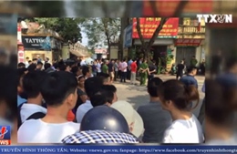 Ngáo đá dùng súng, dao bắt cóc con tin tại Thường Tín, Hà Nội