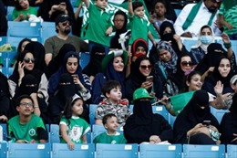 Saudi Arabia cho phép phụ nữ vào sân vận động xem thi đấu thể thao 
