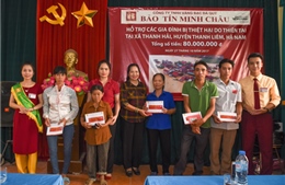 Bảo Tín Minh Châu hỗ trợ vùng lũ Hà Nam và Thanh Hóa