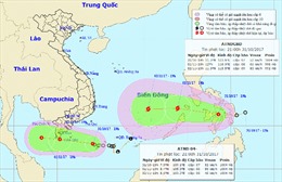Chủ động ứng phó với áp thấp nhiệt đới gần bờ và áp thấp nhiệt đới gần Biển Đông 