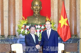 Chủ tịch nước Trần Đại Quang: Tăng cường hợp tác thương mại, đầu tư giữa Việt Nam - Nhật Bản 