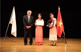 Sinh viên Nhật Bản thi hùng biện tiếng Việt 