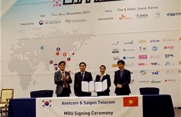 SaigonTel ký hợp tác với Anetcom và HQ Kdigital