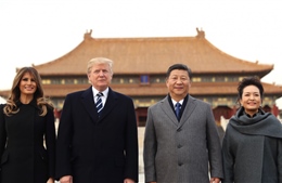 Ông Trump là Tổng thống Mỹ duy nhất được làm điều này ở Trung Quốc