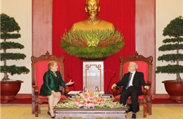Tổng Bí thư Nguyễn Phú Trọng tiếp Tổng thống Cộng hòa Chile
