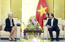 APEC 2017: Thủ tướng Nguyễn Xuân Phúc tiếp Giám đốc Điều hành IMF