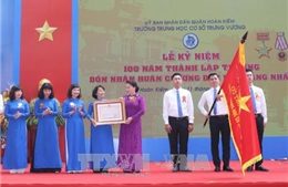 Chủ tịch Quốc hội dự Lễ Kỷ niệm 100 năm thành lập Trường THCS Trưng Vương 