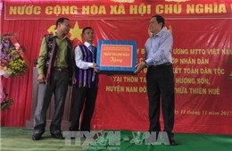 Chủ tịch Ủy ban Mặt trận Tổ quốc Việt Nam dự Ngày hội Đại đoàn kết toàn dân tộc 