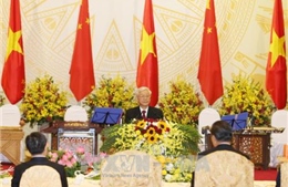 Lời chúc rượu của Tổng Bí thư Nguyễn Phú Trọng tại tiệc chiêu đãi chào mừng Tổng Bí thư, Chủ tịch Trung Quốc Tập Cận Bình 