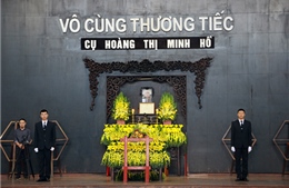 Tổ chức trang trọng lễ tang cụ Hoàng Thị Minh Hồ 
