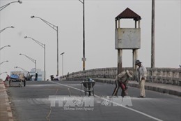 Long An:  Gia cố cầu Tân An, cấm mọi phương tiện khoảng 45 ngày