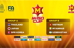 Các trận đấu của đội tuyển Việt Nam tại M-150 CUP được phát sóng trực tiếp trên K+