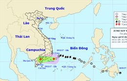 Hoàn lưu áp thấp nhiệt đới gây mưa to từ Quảng Nam đến Bình Thuận