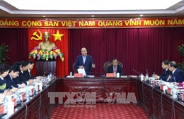 Thủ tướng Nguyễn Xuân Phúc làm việc với tỉnh Bắc Kạn 