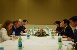 Phó Thủ tướng Phạm Bình Minh gặp Bộ trưởng Ngoại giao Na Uy và Ireland