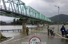 Mưa lũ gây ngập lụt vùng hạ du sông Kỳ Lộ, Phú Yên 
