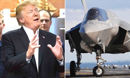 Tổng thống Trump ca ngợi F-35 là &#39;chiến binh tàng hình&#39; trước mắt kẻ thù